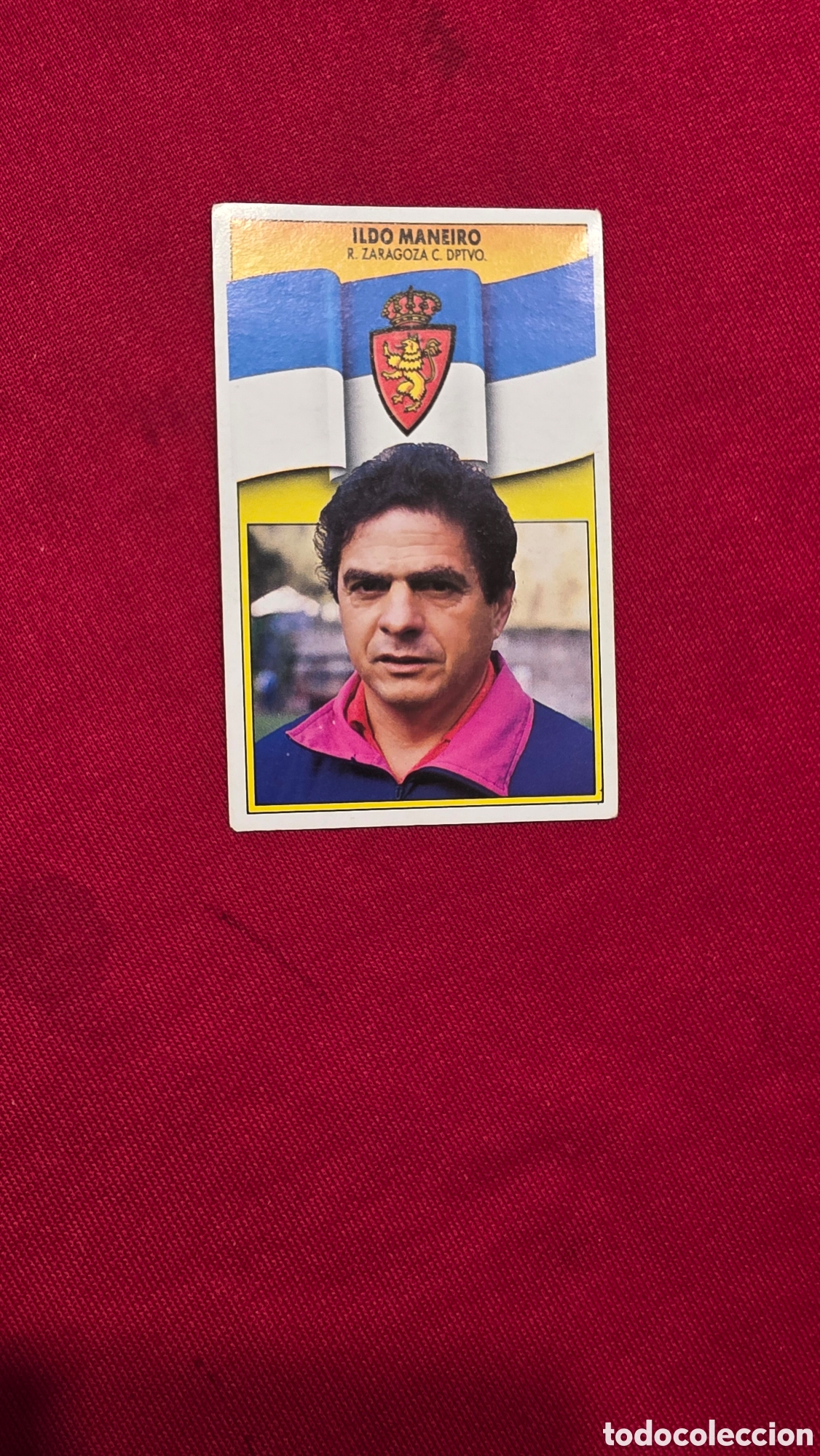 Collectionnisme Cartes &agrave; collectionner anciennes: LIGA ESTE 90/91,ILDO MANEIRO