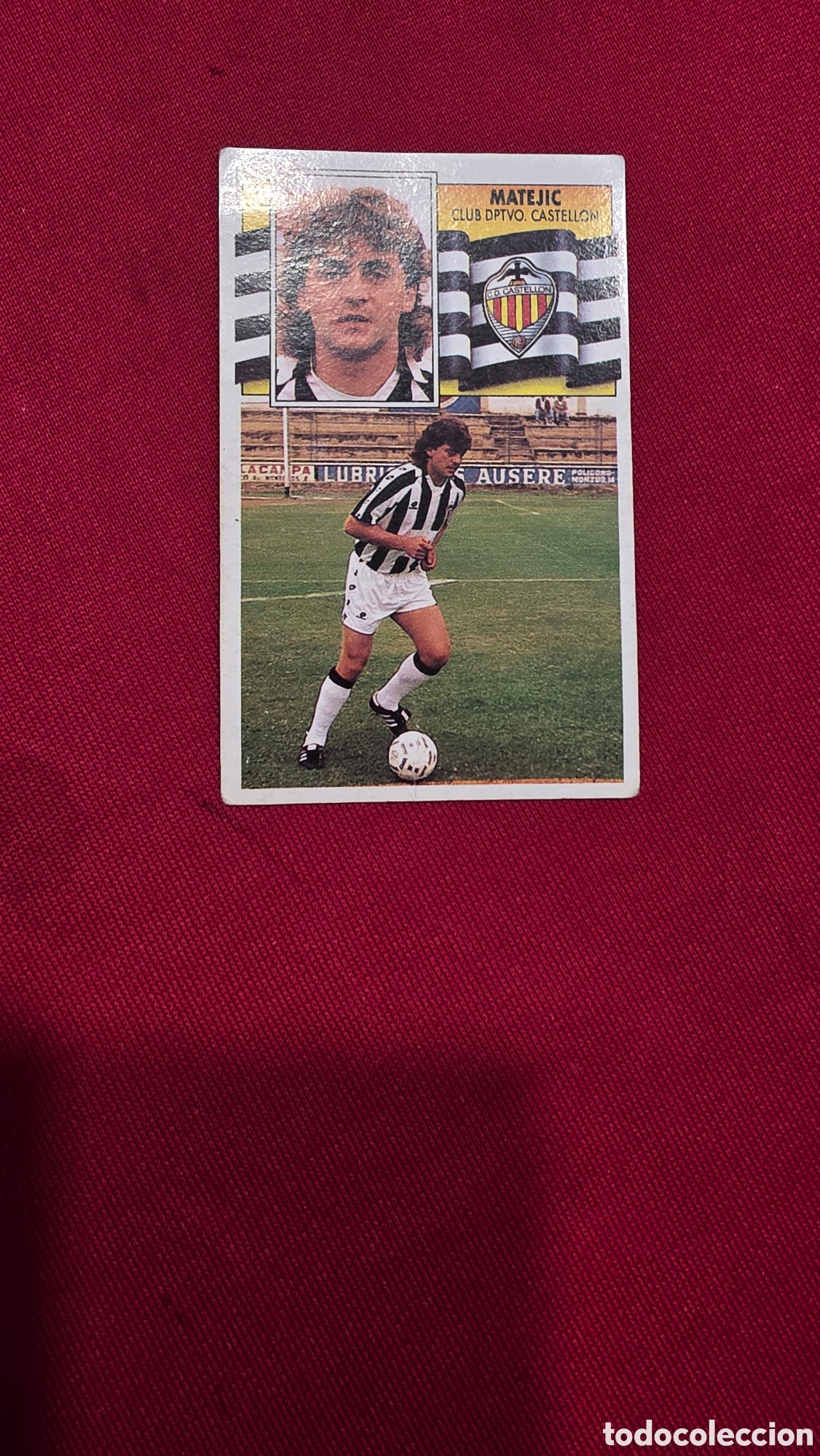 Collectionnisme Cartes &agrave; collectionner anciennes: LIGA ESTE 90/ 91 MATEJIC FICHAJE 32