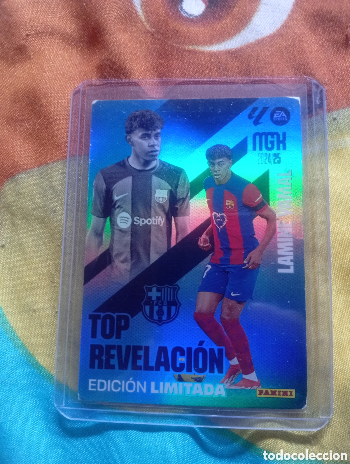 Coleccionismo Cromos antiguos: Lamine Yamal &rdquo;Top Revelaci&oacute;n&rdquo; Edici&oacute;n Limitada,2024/2025 de Panini