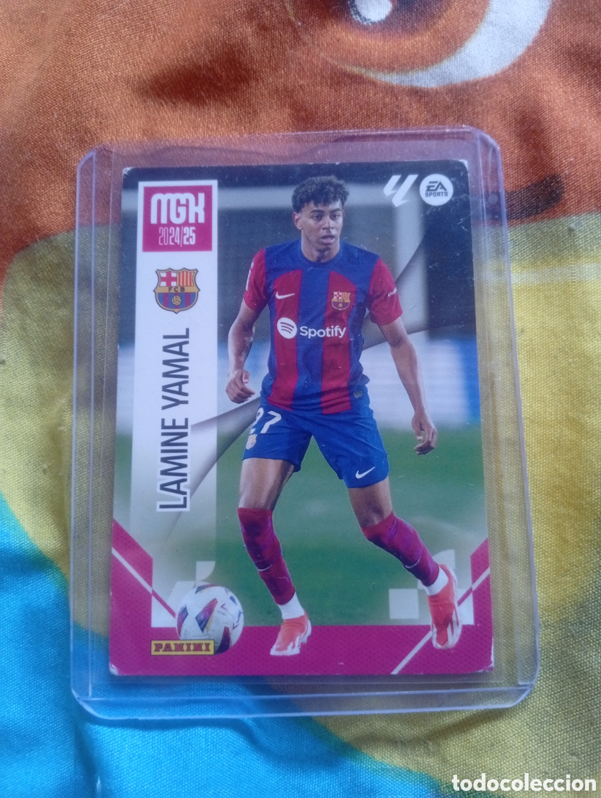 Coleccionismo Cromos antiguos: Lamine Yamal MGK 2024/2025