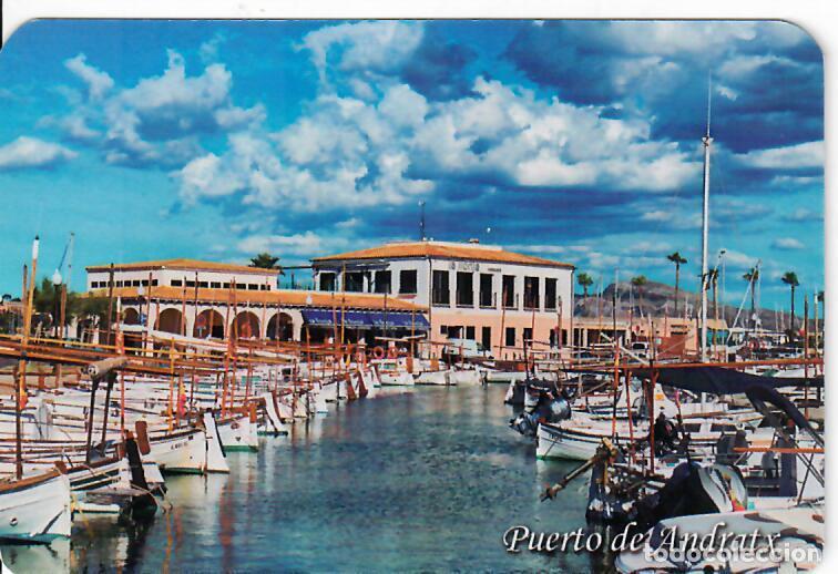 Coleccionismo Cromos antiguos: CALENDARIO DE PUBLICIDAD - A&Ntilde;O 2021 - FILATELIA MALLORCA - PUERTO DE ANDRATX