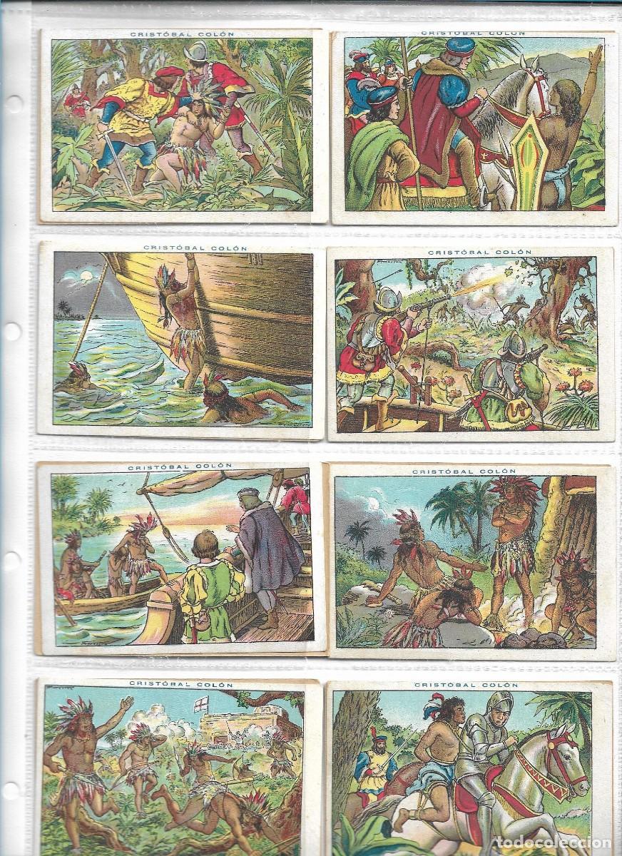 Coleccionismo cromos antiguos: CRISTOBAL COLON - COMPLETA - Foto 2