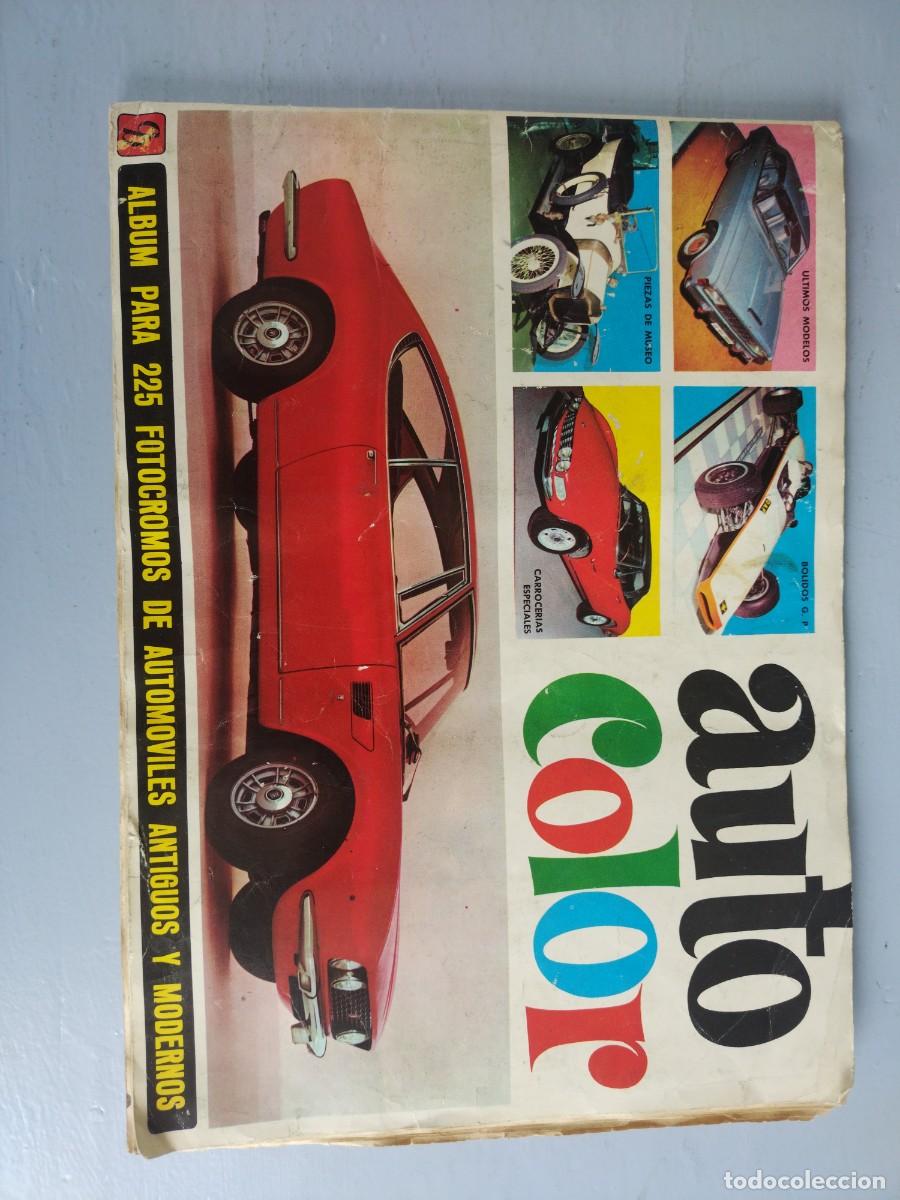 Coleccionismo Cromos antiguos: ALBUM AUTO COLOR. BRUGUERA DE 1967