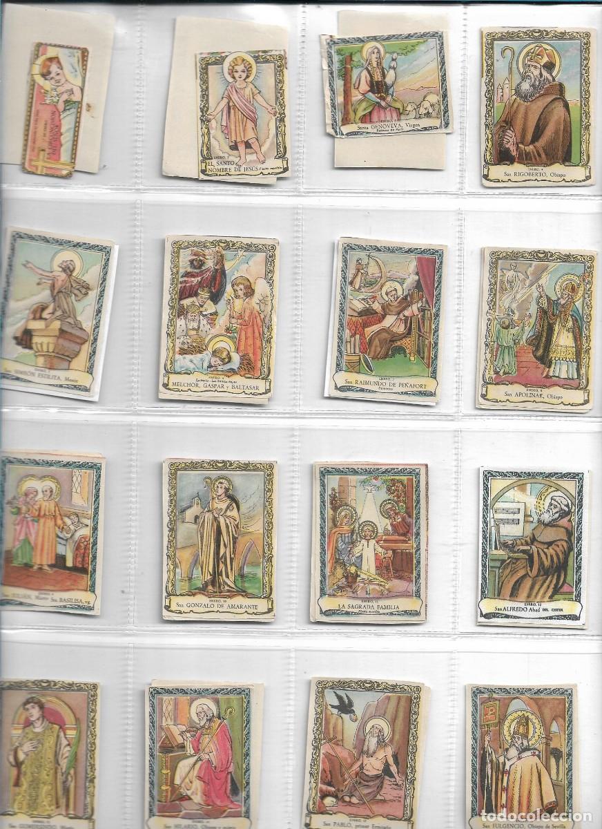 Collectionnisme Cartes &agrave; collectionner anciennes: SANTORAL - TODOS LOS CROMOS