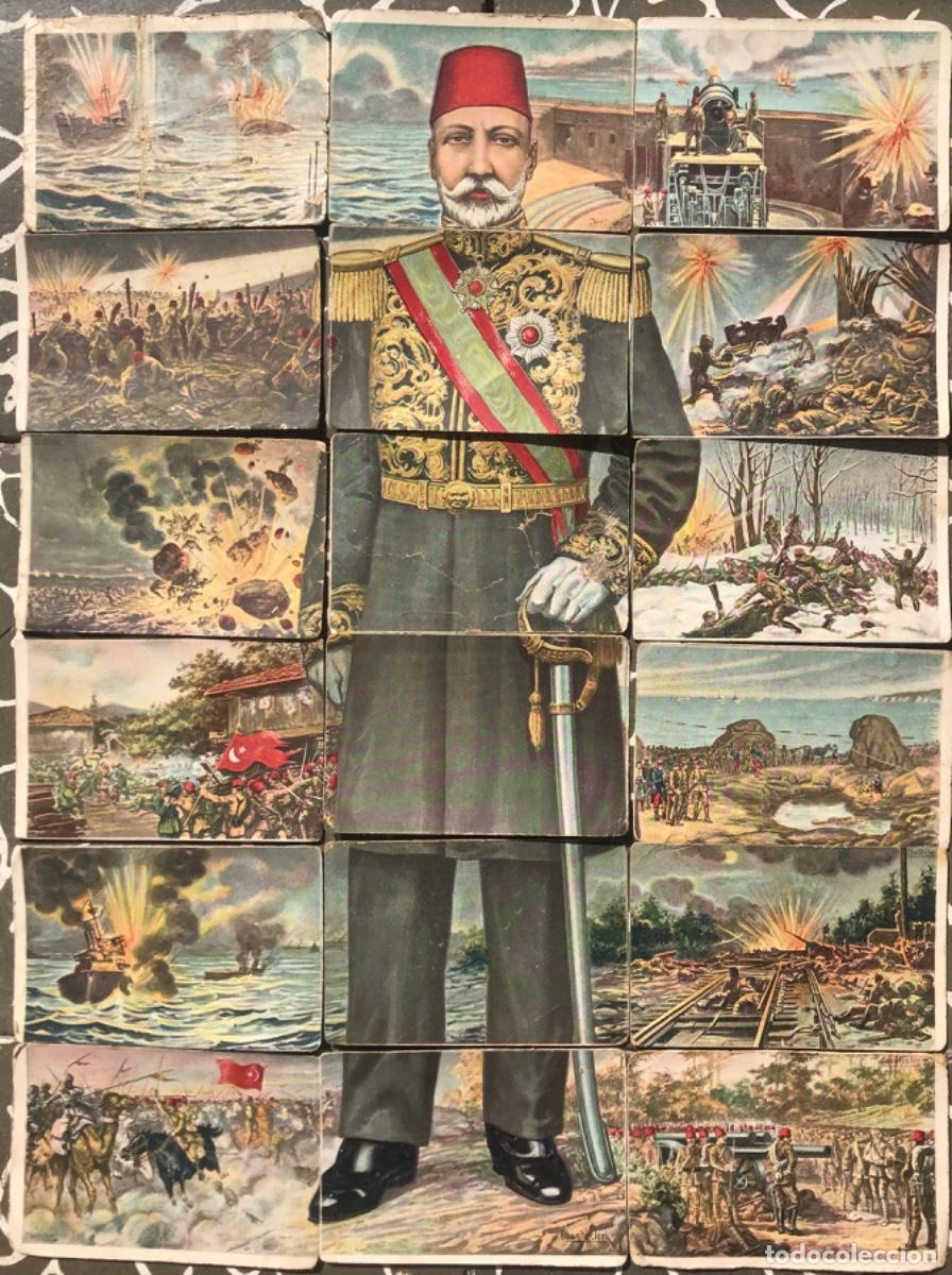 Coleccionismo Cromos antiguos: 18 CROMOS - TURQU&Iacute;A - CHOCOLATES JAIME BOIX, BARCELONA - COMPLETO - Leer descripci&oacute;n