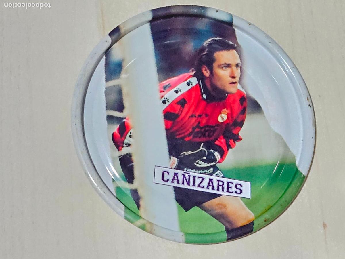 Coleccionismo Cromos antiguos: N&ordm; 17 - TAZO CHAP TAZOS METAL RAPPERS MAGIC BOX INTERNATIONAL - SERIE REAL MADRID