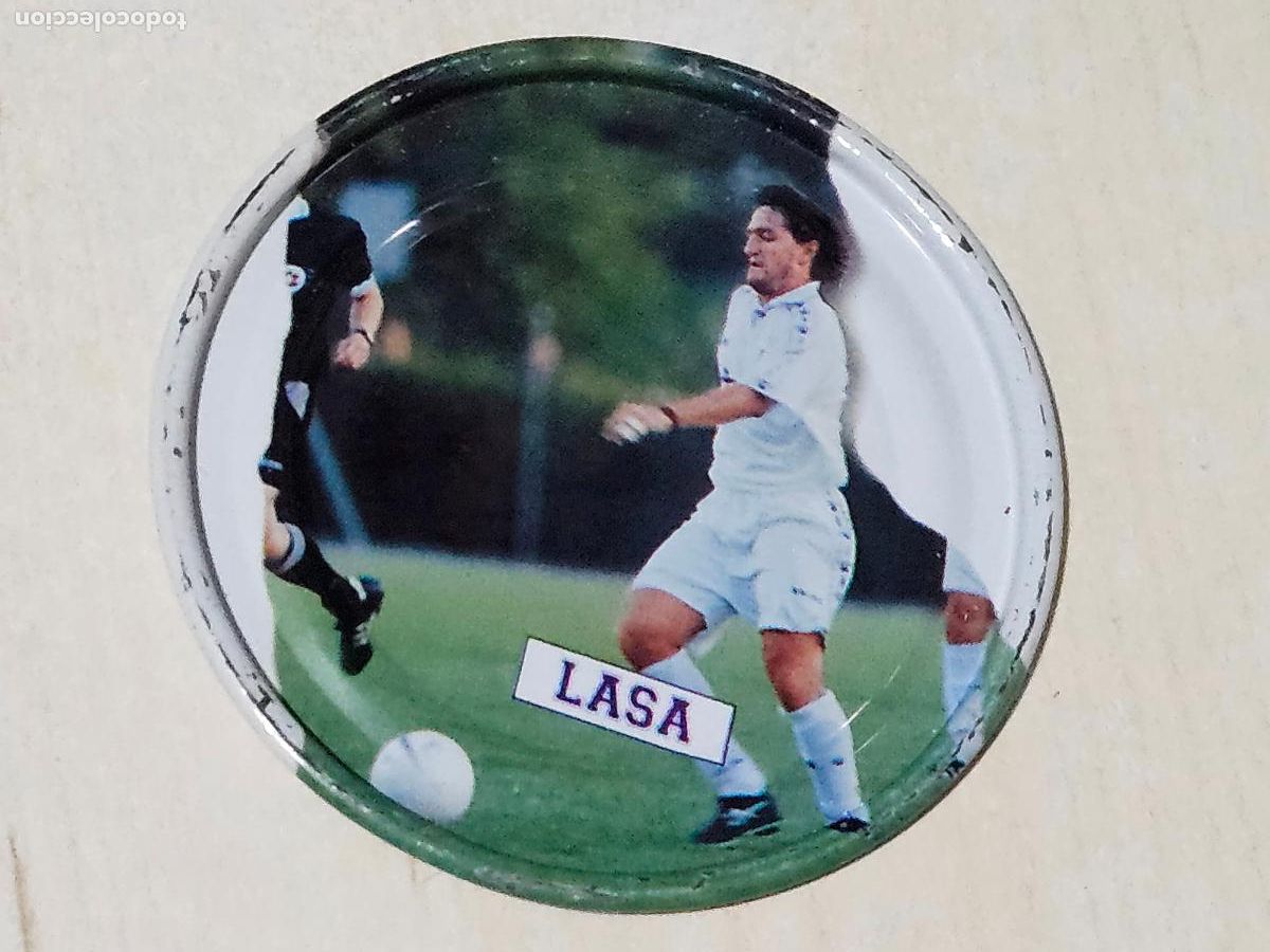 Coleccionismo Cromos antiguos: N&ordm; 31 - TAZO CHAP TAZOS METAL RAPPERS MAGIC BOX INTERNATIONAL - SERIE REAL MADRID