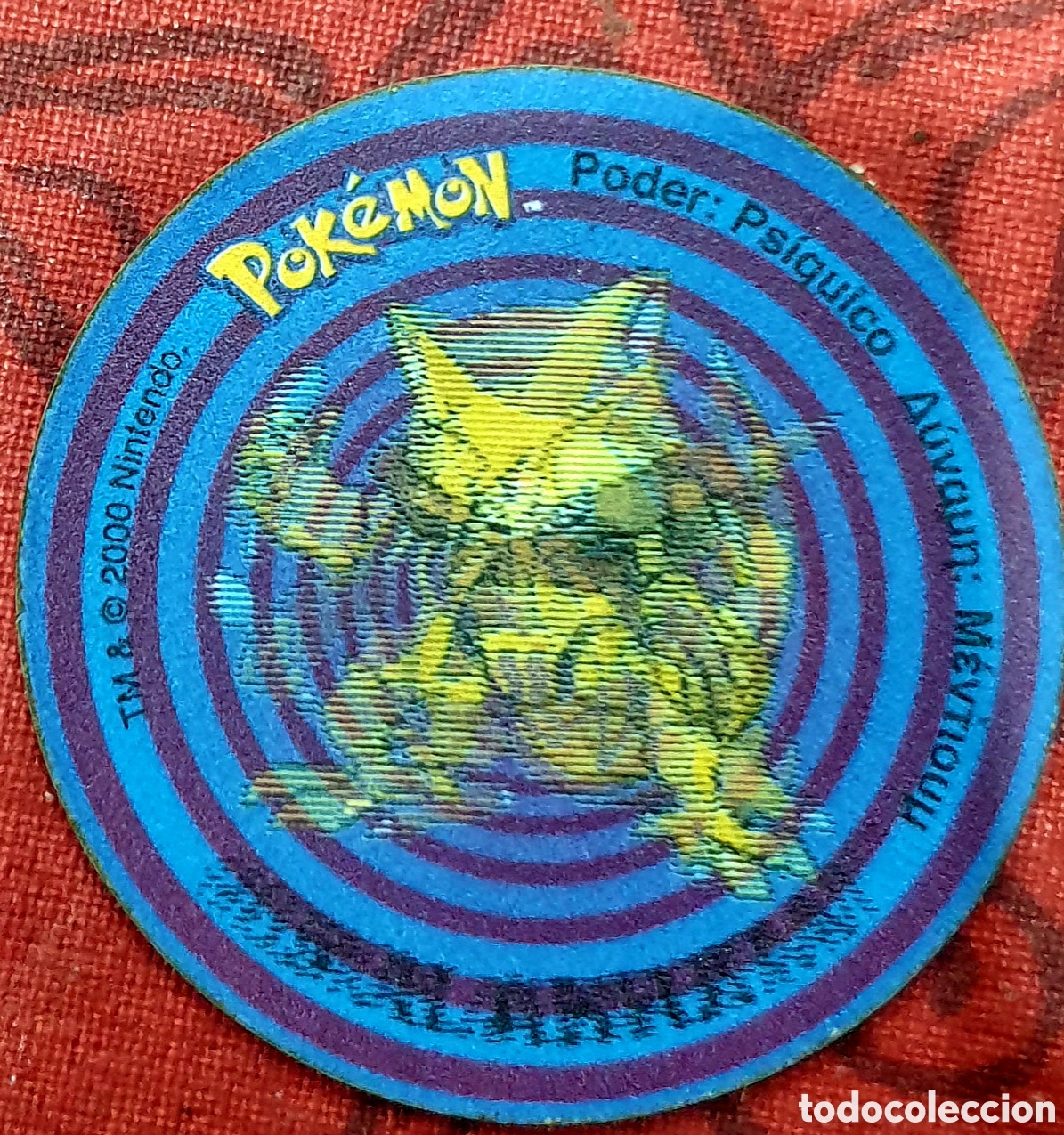 Coleccionismo Cromos antiguos: Tazo Pokemon a&ntilde;o 2000