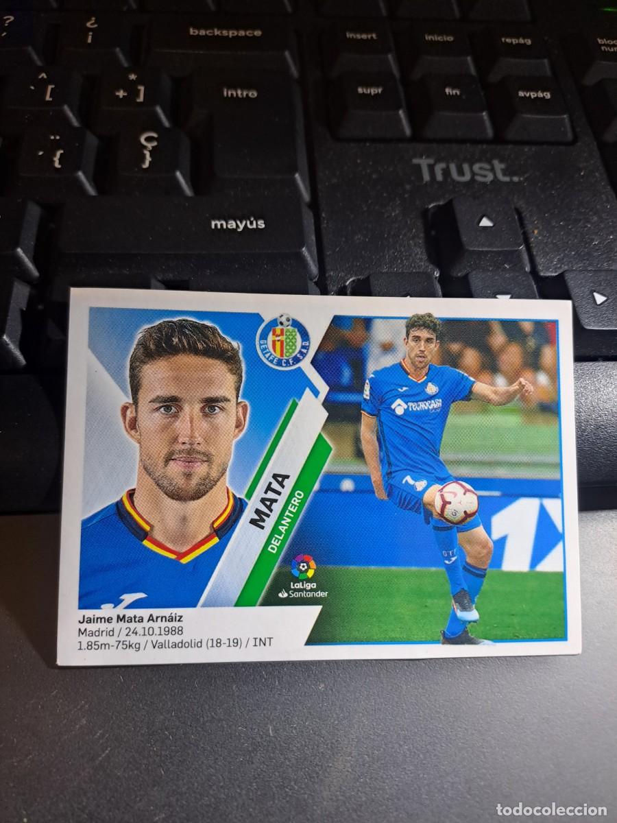 Coleccionismo Cromos antiguos: CROMO MATA 14 GETAFE LIGA 2019 2020 19 20 ESTE PANINI NUNCA PEGADO