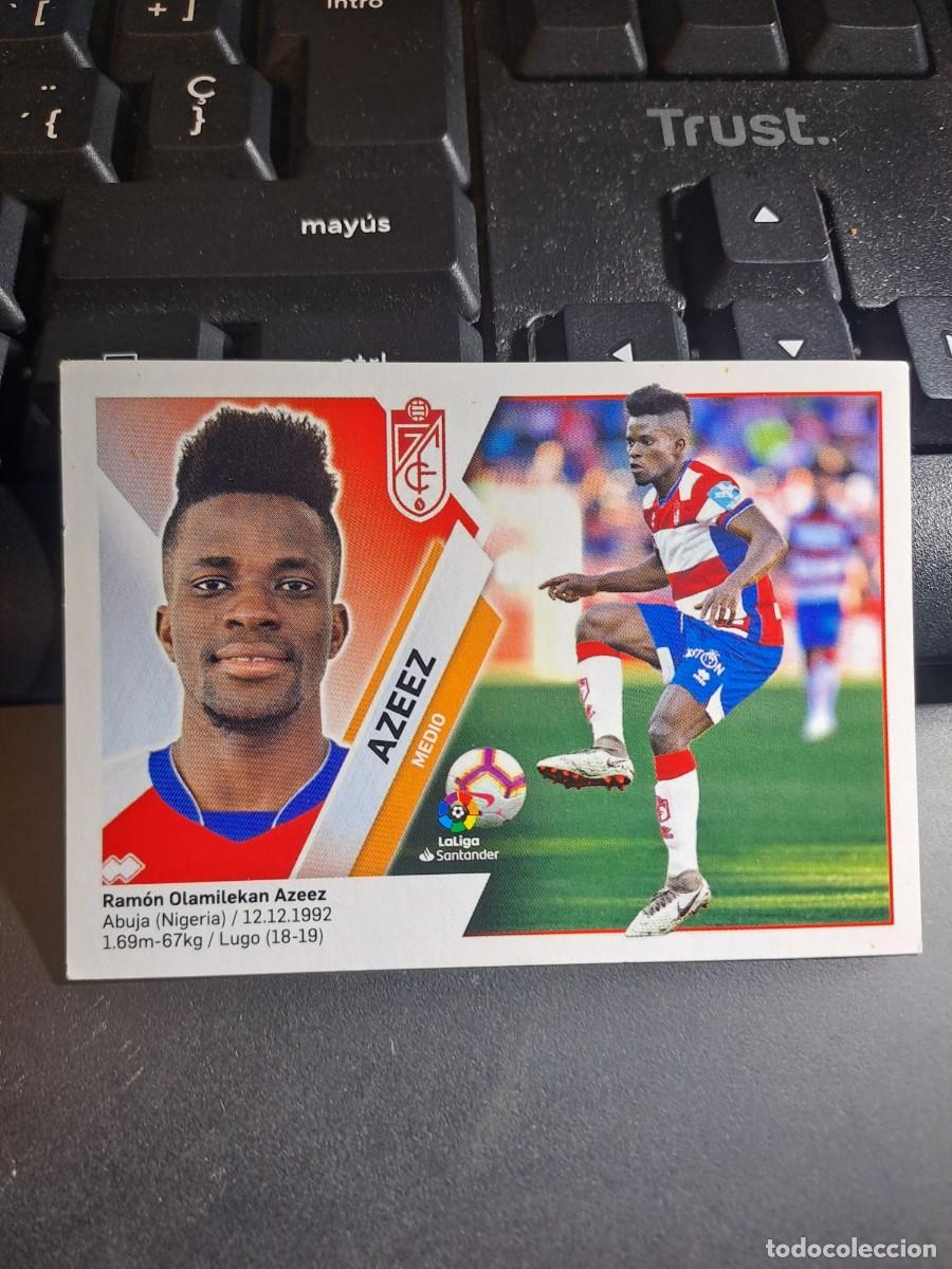 Coleccionismo Cromos antiguos: CROMO AZEEZ 9B 9 B GRANADA LIGA 2019 2020 19 20 ESTE PANINI NUNCA PEGADO