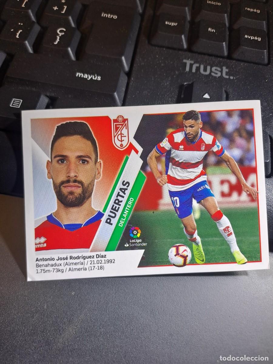 Coleccionismo Cromos antiguos: CROMO PUERTAS 15 GRANADA LIGA 2019 2020 19 20 ESTE PANINI NUNCA PEGADO