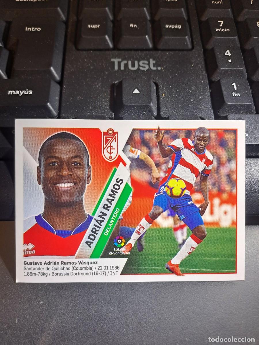 Coleccionismo Cromos antiguos: CROMO ADRIAN RAMOS 16 GRANADA LIGA 2019 2020 19 20 ESTE PANINI NUNCA PEGADO