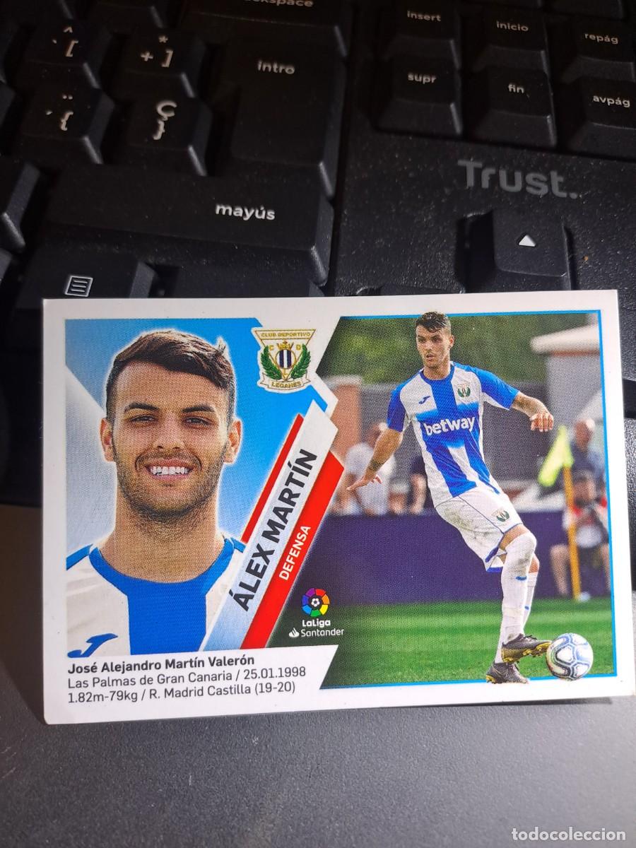 Coleccionismo Cromos antiguos: CROMO ALEX MARTIN 3 LEGANES LIGA 2019 2020 19 20 ESTE PANINI NUNCA PEGADO