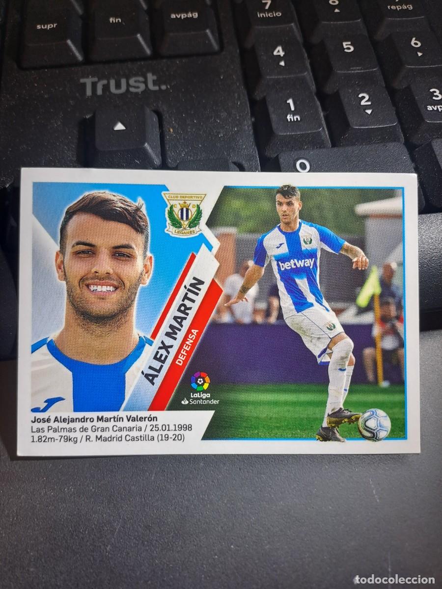 Coleccionismo Cromos antiguos: CROMO ALEX MARTIN 3 LEGANES LIGA 2019 2020 19 20 ESTE PANINI NUNCA PEGADO