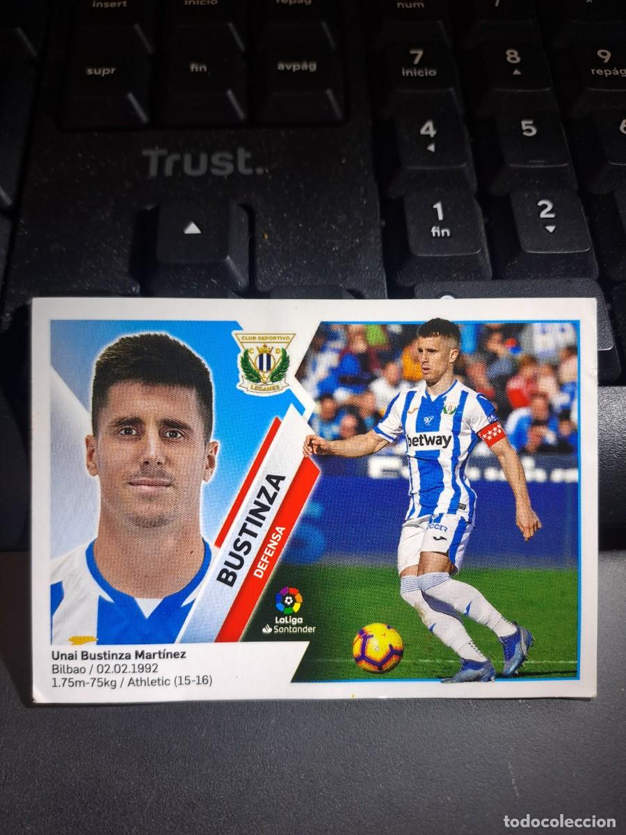 Coleccionismo Cromos antiguos: CROMO BUSTINZA 5A 5 A LEGANES LIGA 2019 2020 19 20 ESTE PANINI NUNCA PEGADO