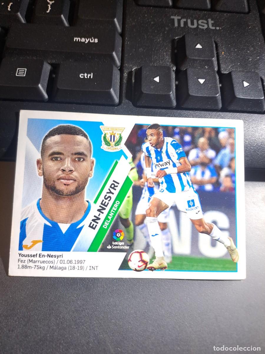 Coleccionismo Cromos antiguos: CROMO EN-NESYRI 16 LEGANES LIGA 2019 2020 19 20 ESTE PANINI NUNCA PEGADO