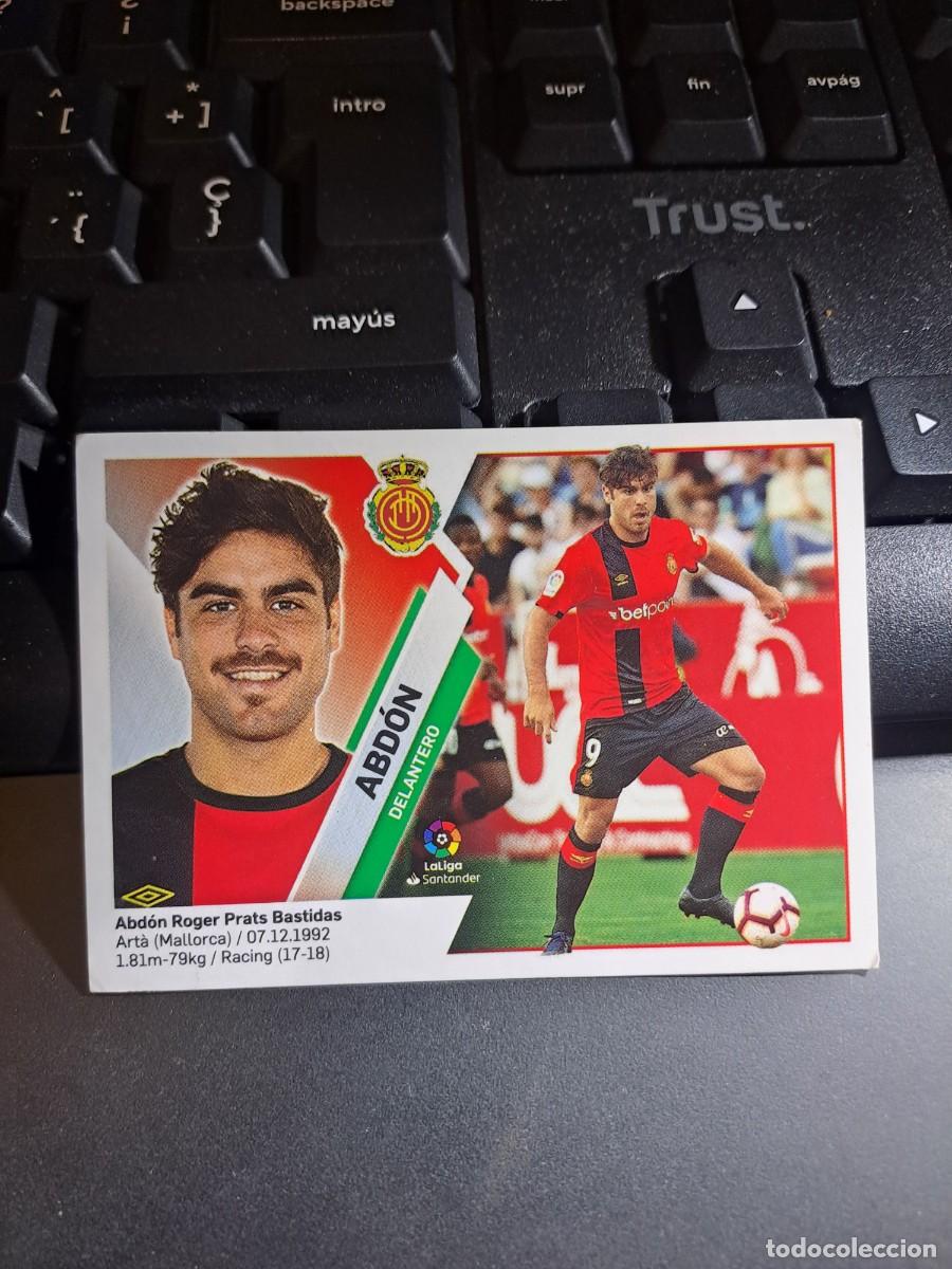 Coleccionismo Cromos antiguos: CROMO ABDON 16 MALLORCA LIGA 2019 2020 19 20 ESTE PANINI NUNCA PEGADO