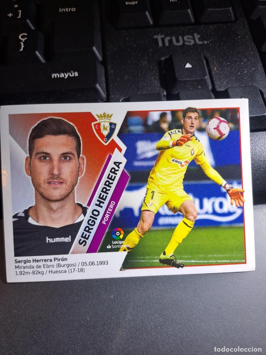 Coleccionismo Cromos antiguos: CROMO SERGIO HERRERA 2 OSASUNA LIGA 2019 2020 19 20 ESTE PANINI NUNCA PEGADO