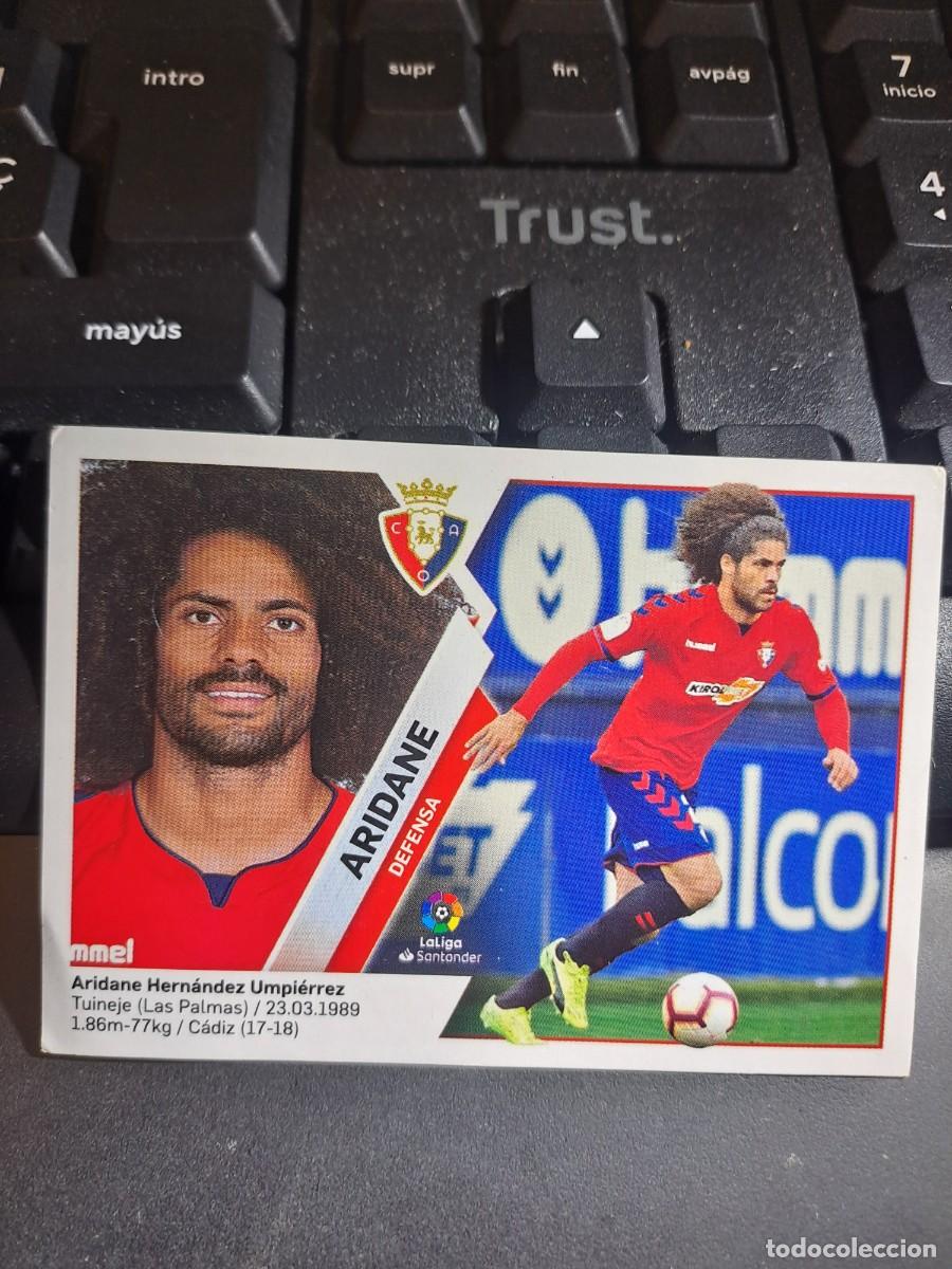 Coleccionismo Cromos antiguos: CROMO ARIDANE 7A 7 A OSASUNA LIGA 2019 2020 19 20 ESTE PANINI NUNCA PEGADO