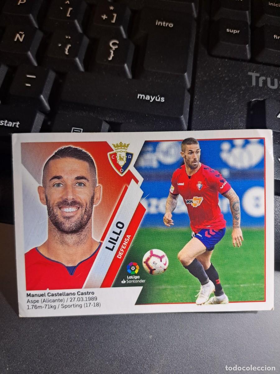 Coleccionismo Cromos antiguos: CROMO LILLO 7B 7 B OSASUNA LIGA 2019 2020 19 20 ESTE PANINI NUNCA PEGADO