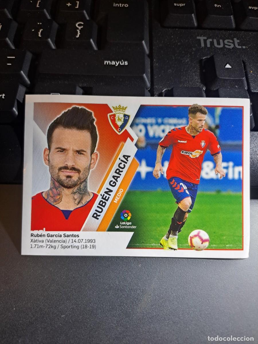 Coleccionismo Cromos antiguos: CROMO RUBEN GARCIA 12A 12 A OSASUNA LIGA 2019 2020 19 20 ESTE PANINI NUNCA PEGADO