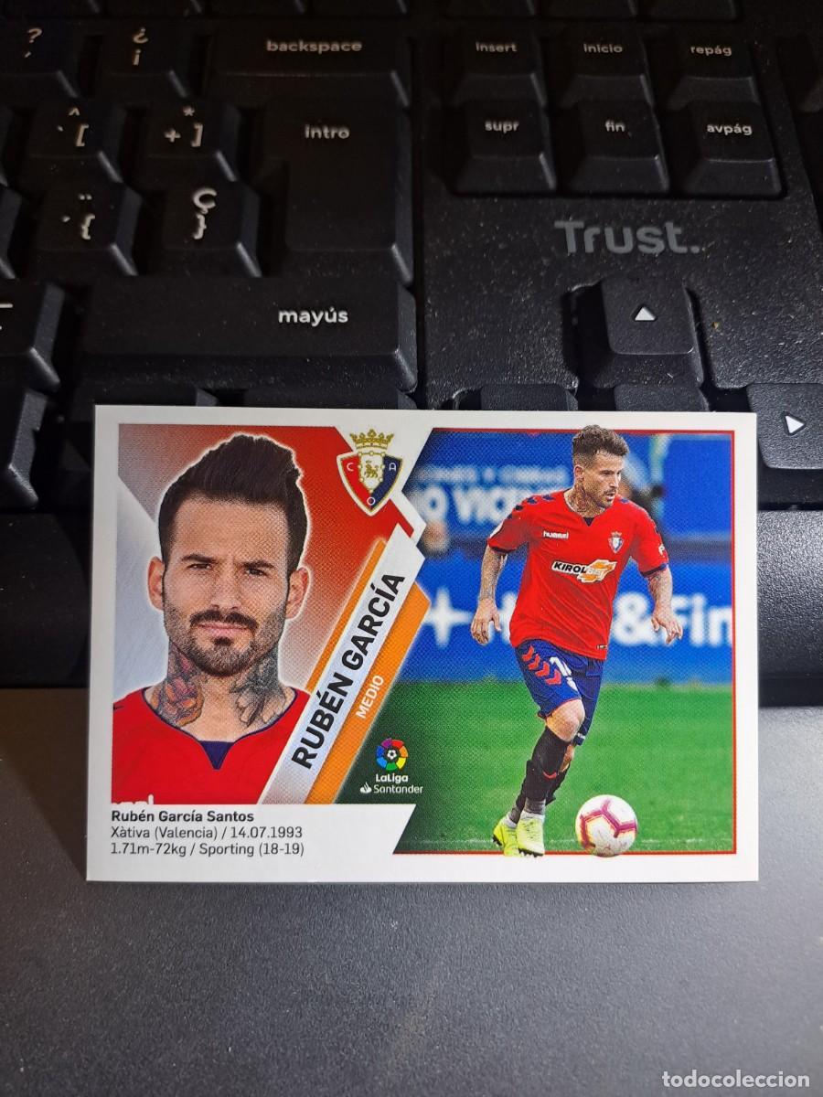 Coleccionismo Cromos antiguos: CROMO RUBEN GARCIA 12A 12 A OSASUNA LIGA 2019 2020 19 20 ESTE PANINI NUNCA PEGADO