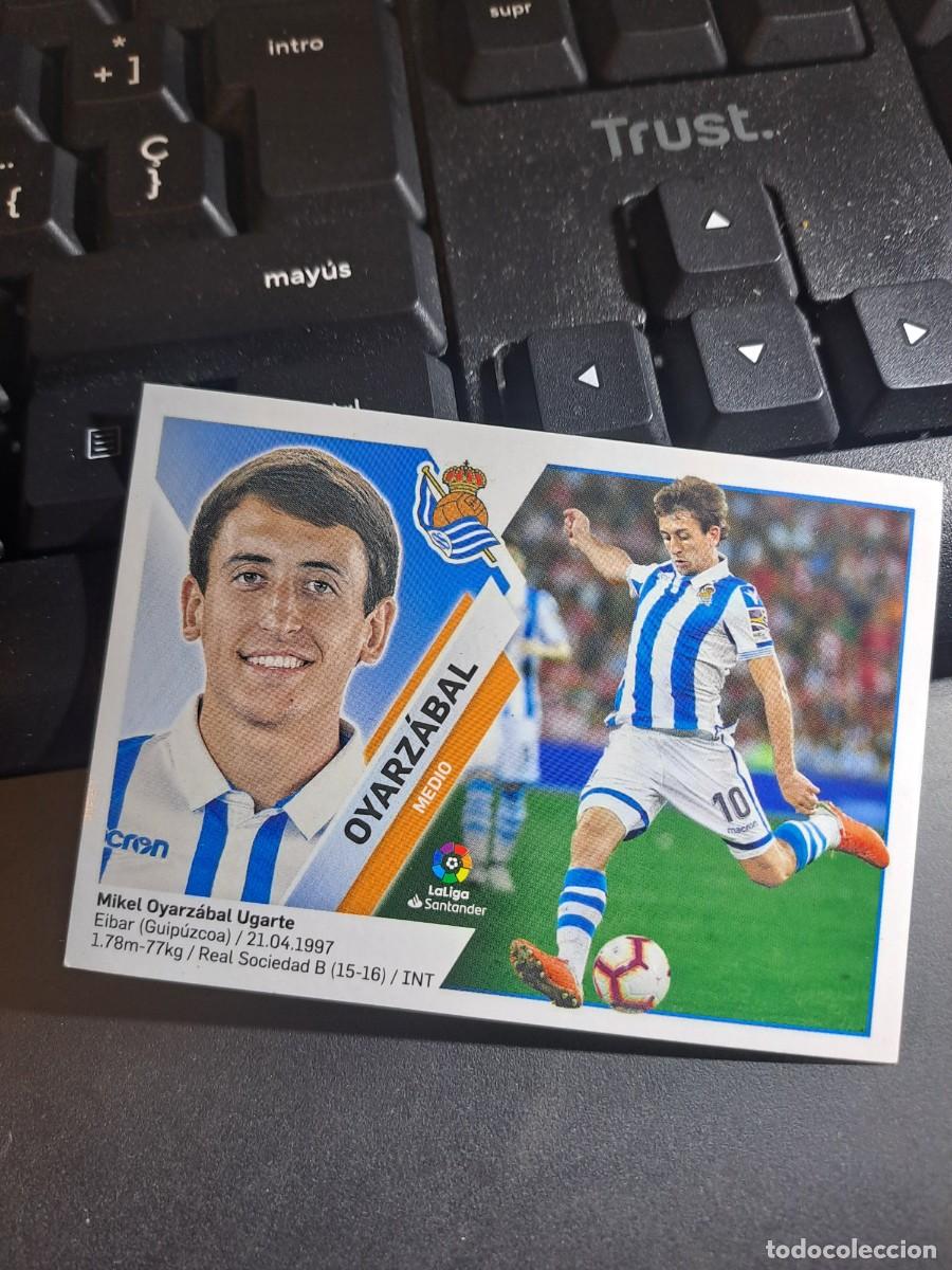 Coleccionismo Cromos antiguos: CROMO OYARZABAL 12 REAL SOCIEDAD LIGA 2019 2020 19 20 ESTE PANINI NUNCA PEGADO