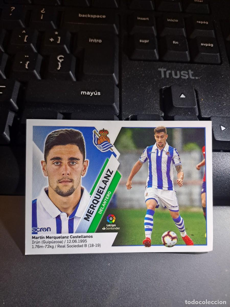 Coleccionismo Cromos antiguos: CROMO MERQUELANZ 15A 15 A REAL SOCIEDAD LIGA 2019 2020 19 20 ESTE PANINI NUNCA PEGADO