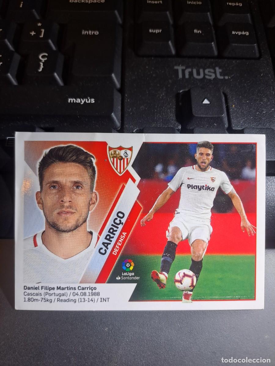 Coleccionismo Cromos antiguos: CROMO CARRICO 5B 5 B SEVILLA LIGA 2019 2020 19 20 ESTE PANINI NUNCA PEGADO