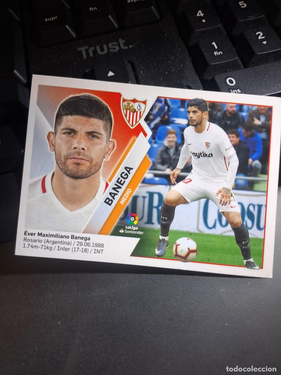 Coleccionismo Cromos antiguos: CROMO BANEGA 10 SEVILLA LIGA 2019 2020 19 20 ESTE PANINI NUNCA PEGADO