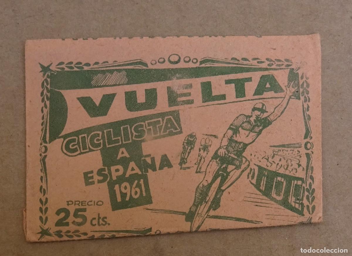 Collectable Antique Stickers: SOBRE DE CROMOS VUELTA CICLISTA ESPA&Ntilde;A 1961 FHER SIN ABRIR