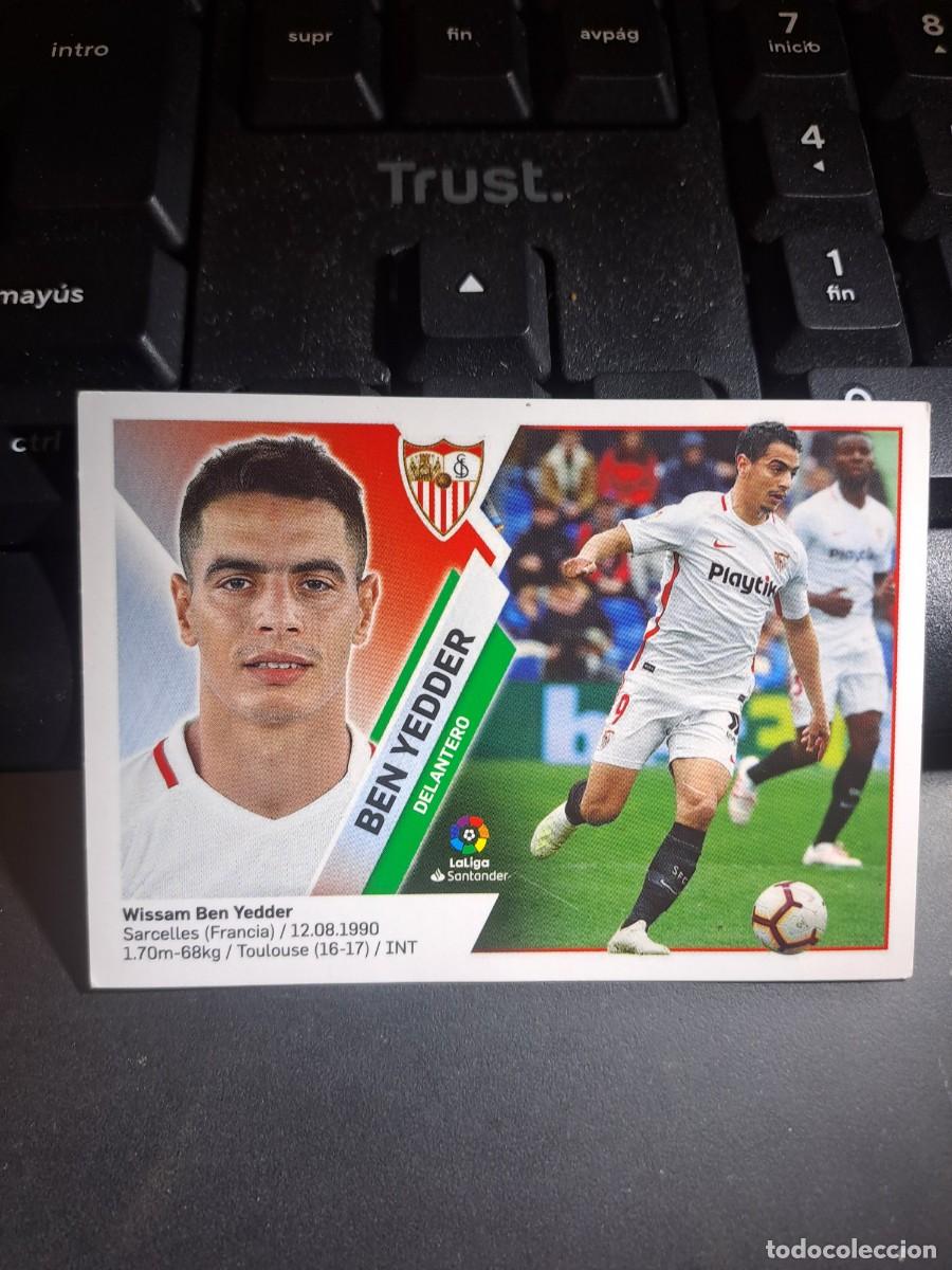 Coleccionismo Cromos antiguos: CROMO BEN YEDDER 16 SEVILLA LIGA 2019 2020 19 20 ESTE PANINI NUNCA PEGADO