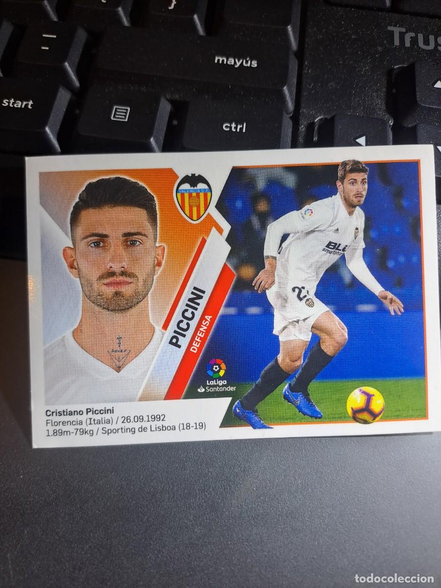 Coleccionismo Cromos antiguos: CROMO PICCINI 3 VALENCIA LIGA 2019 2020 19 20 ESTE PANINI NUNCA PEGADO