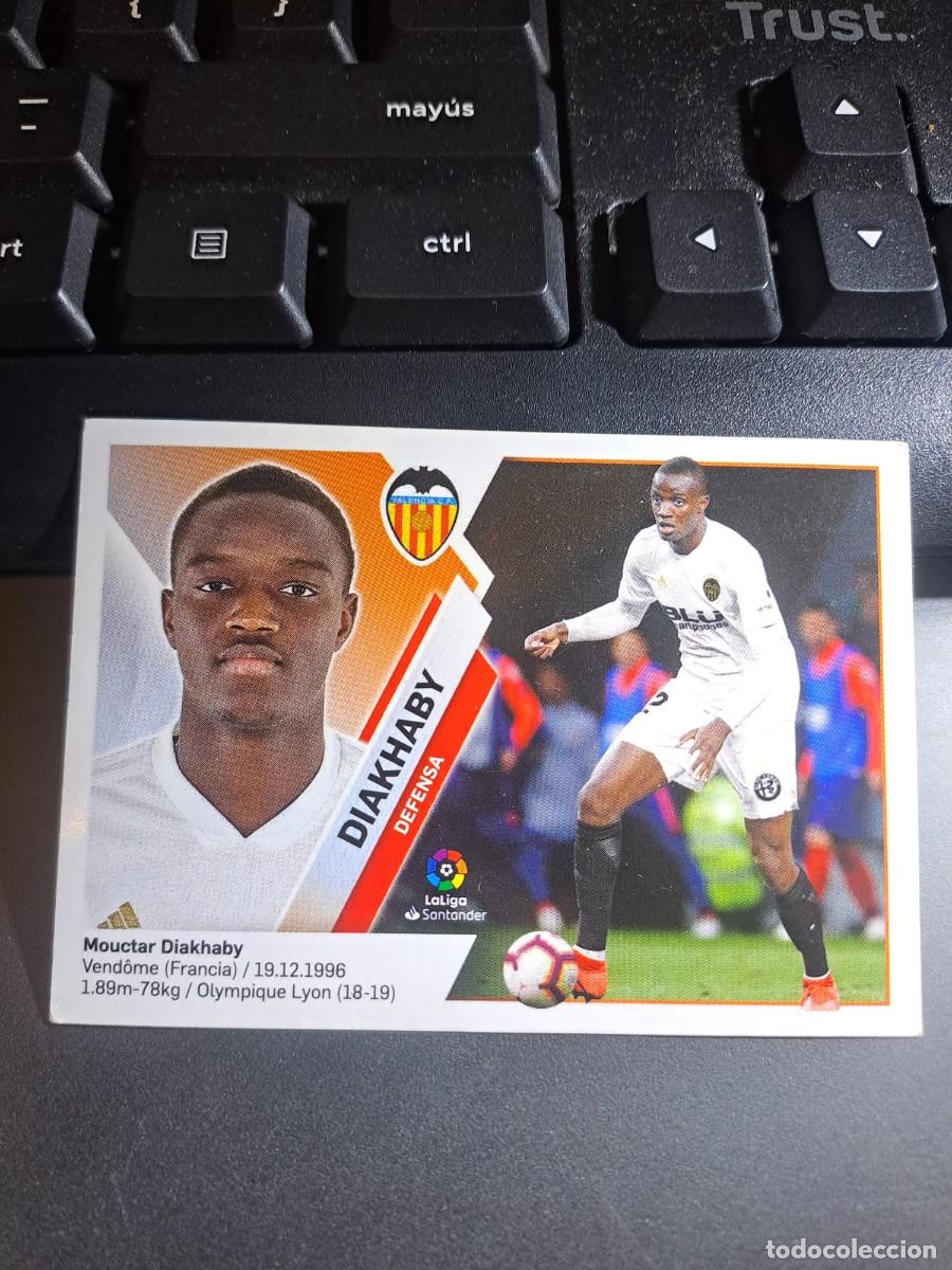 Coleccionismo Cromos antiguos: CROMO DIAKHABY 6 VALENCIA LIGA 2019 2020 19 20 ESTE PANINI NUNCA PEGADO