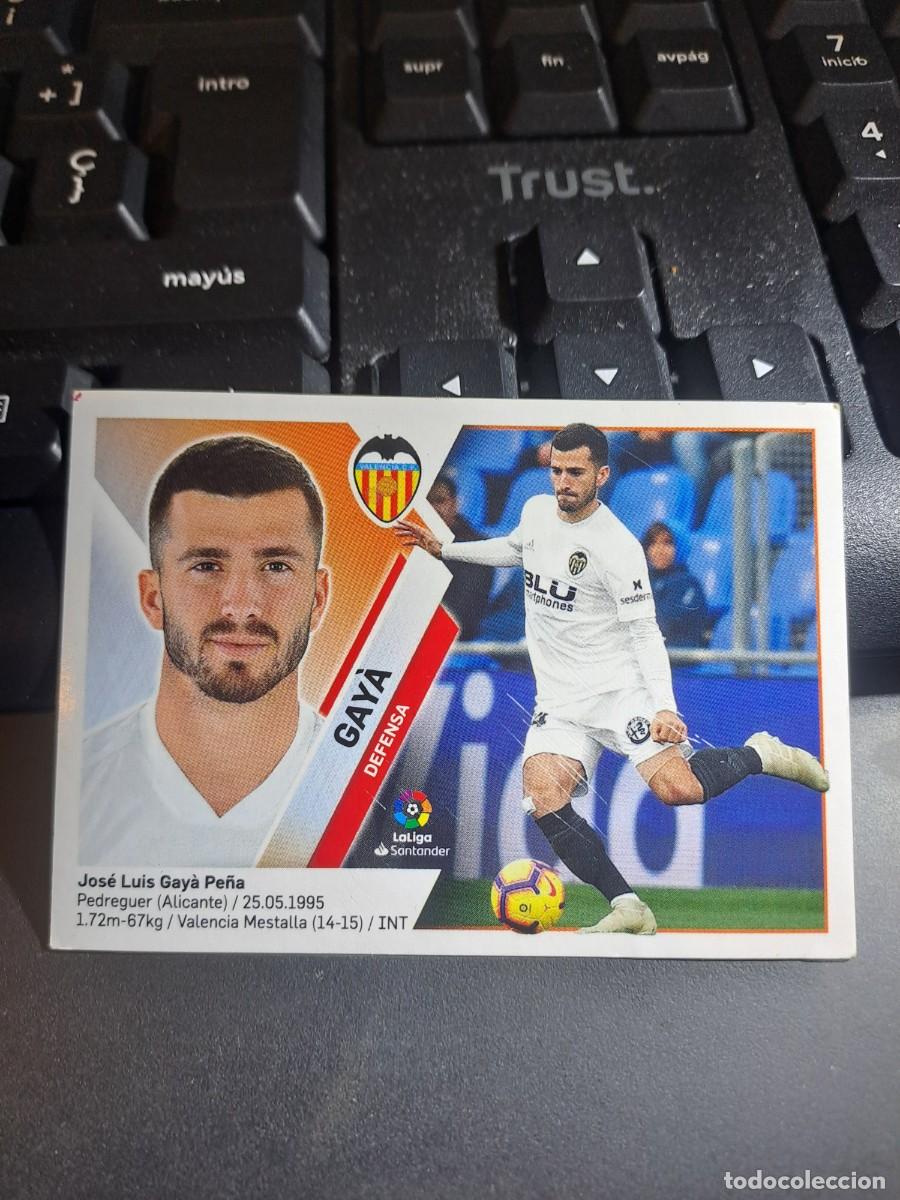 Coleccionismo Cromos antiguos: CROMO GAYA 7A 7 A VALENCIA LIGA 2019 2020 19 20 ESTE PANINI NUNCA PEGADO