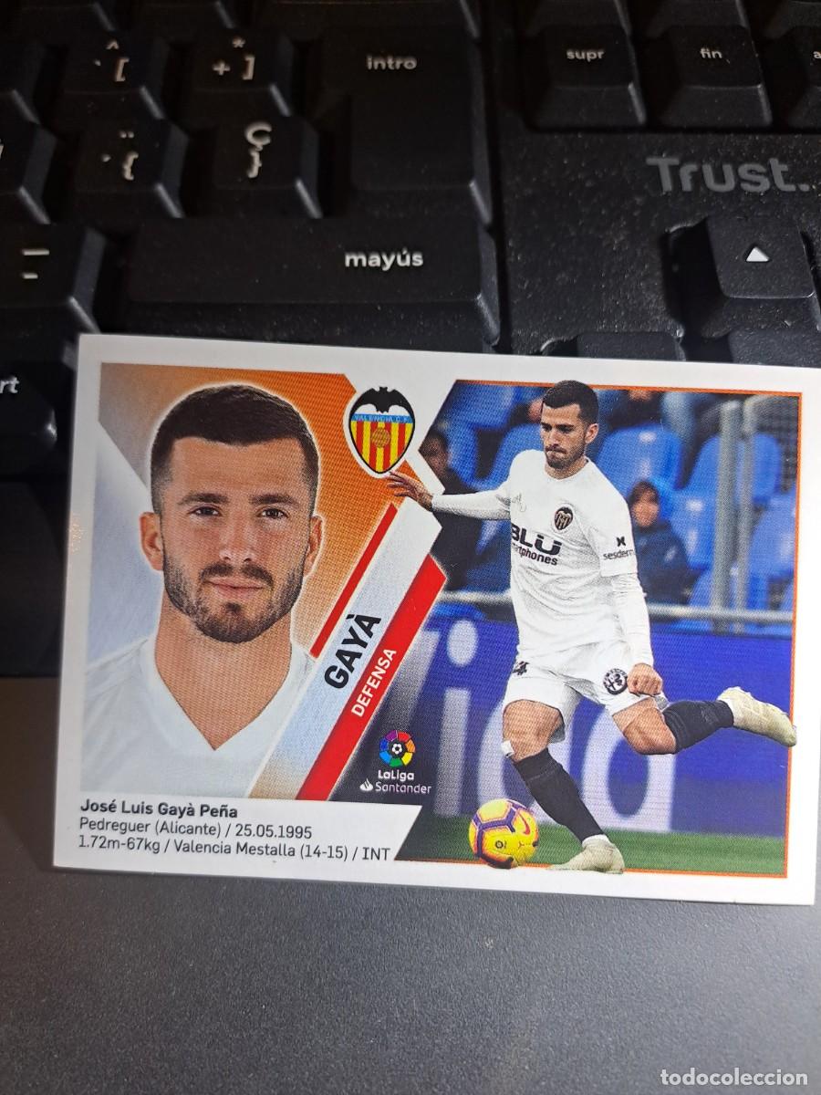 Coleccionismo Cromos antiguos: CROMO GAYA 7A 7 A VALENCIA LIGA 2019 2020 19 20 ESTE PANINI NUNCA PEGADO