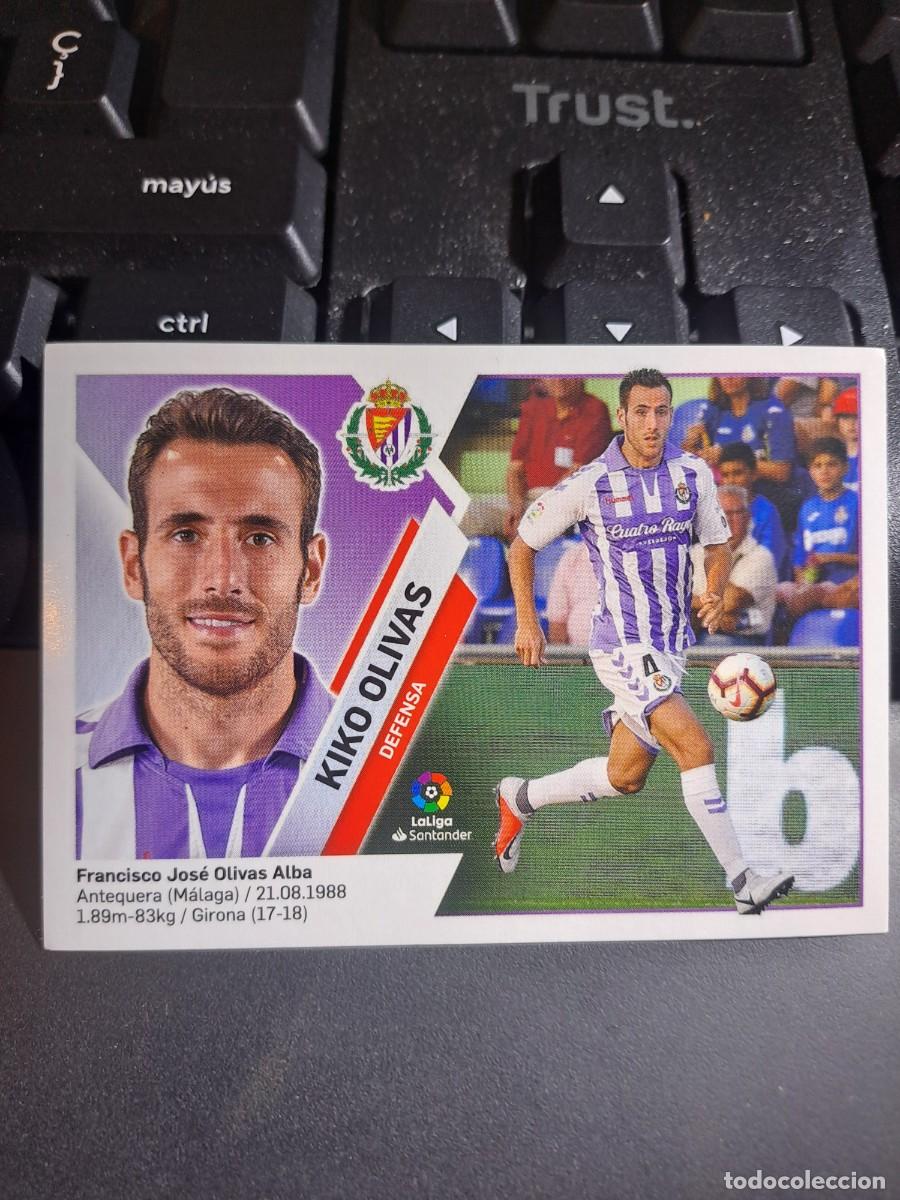 Coleccionismo Cromos antiguos: CROMO KIKO OLIVAS 5 VALLADOLID LIGA 2019 2020 19 20 ESTE PANINI NUNCA PEGADO