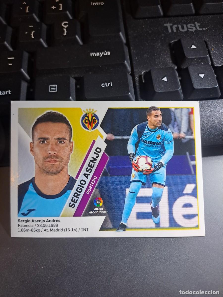 Coleccionismo Cromos antiguos: CROMO SERGIO ASENJO 1 VILLARREAL LIGA 2019 2020 19 20 ESTE PANINI NUNCA PEGADO