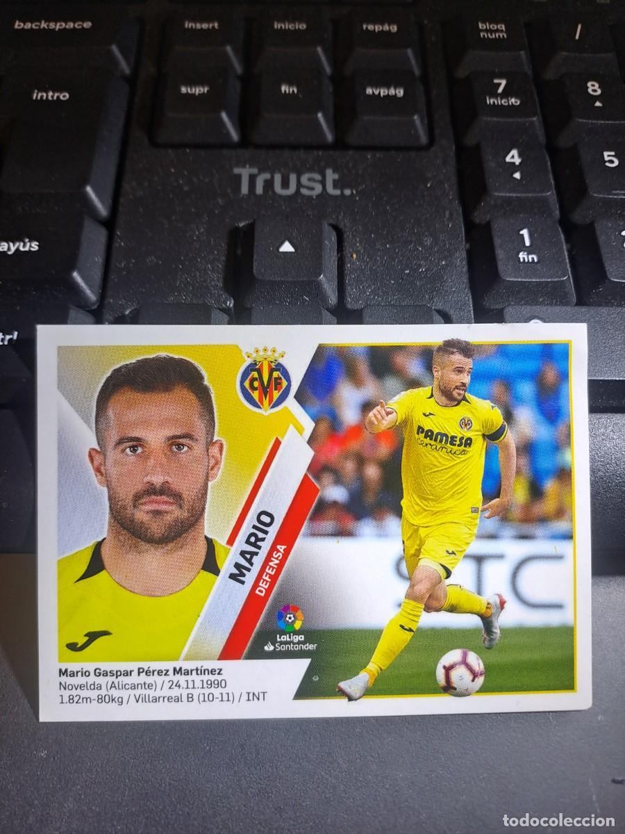 Coleccionismo Cromos antiguos: CROMO MARIO 3 VILLARREAL LIGA 2019 2020 19 20 ESTE PANINI NUNCA PEGADO