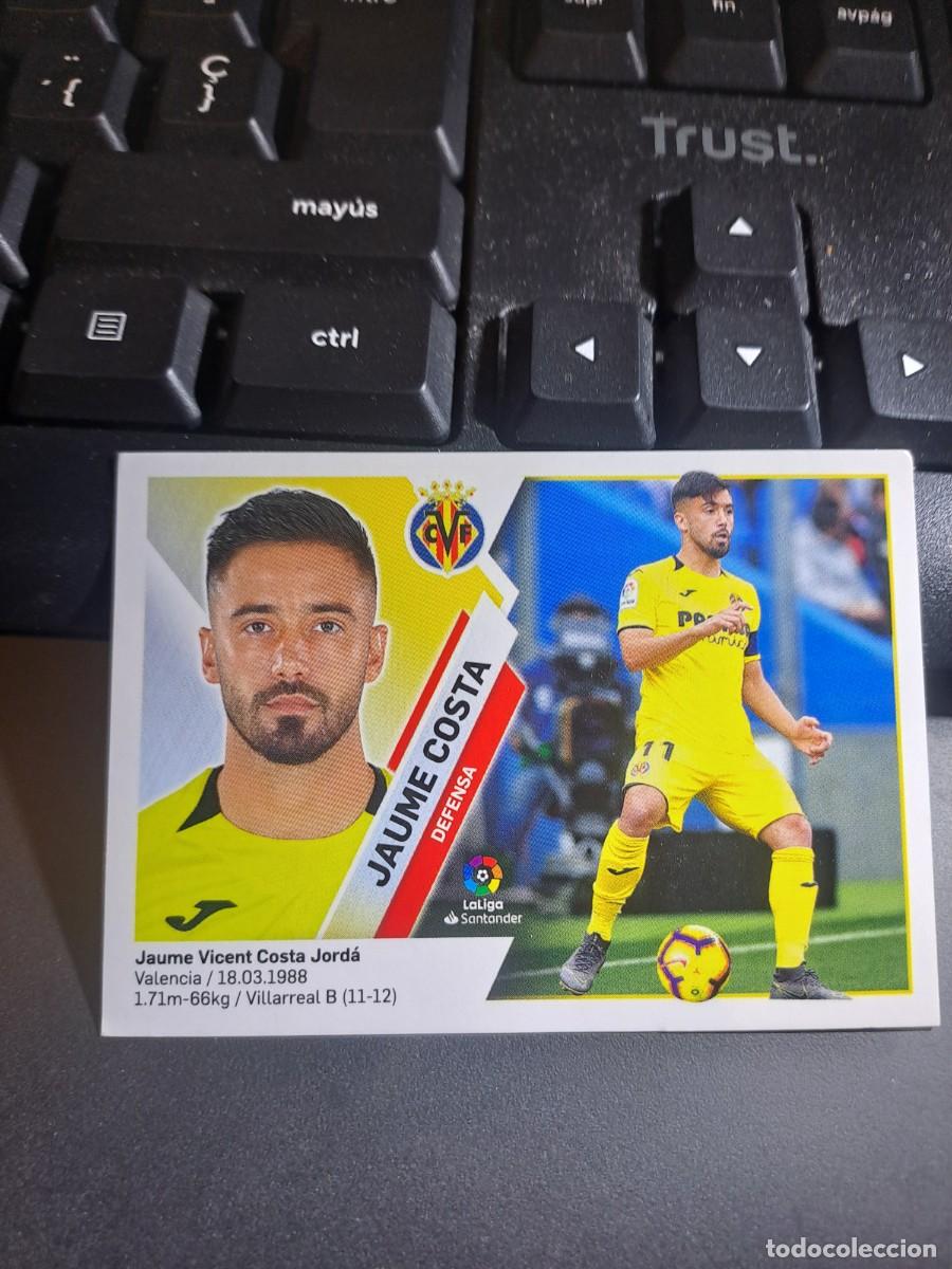 Coleccionismo Cromos antiguos: CROMO JAUME COSTA 7A 7 A VILLARREAL LIGA 2019 2020 19 20 ESTE PANINI NUNCA PEGADO