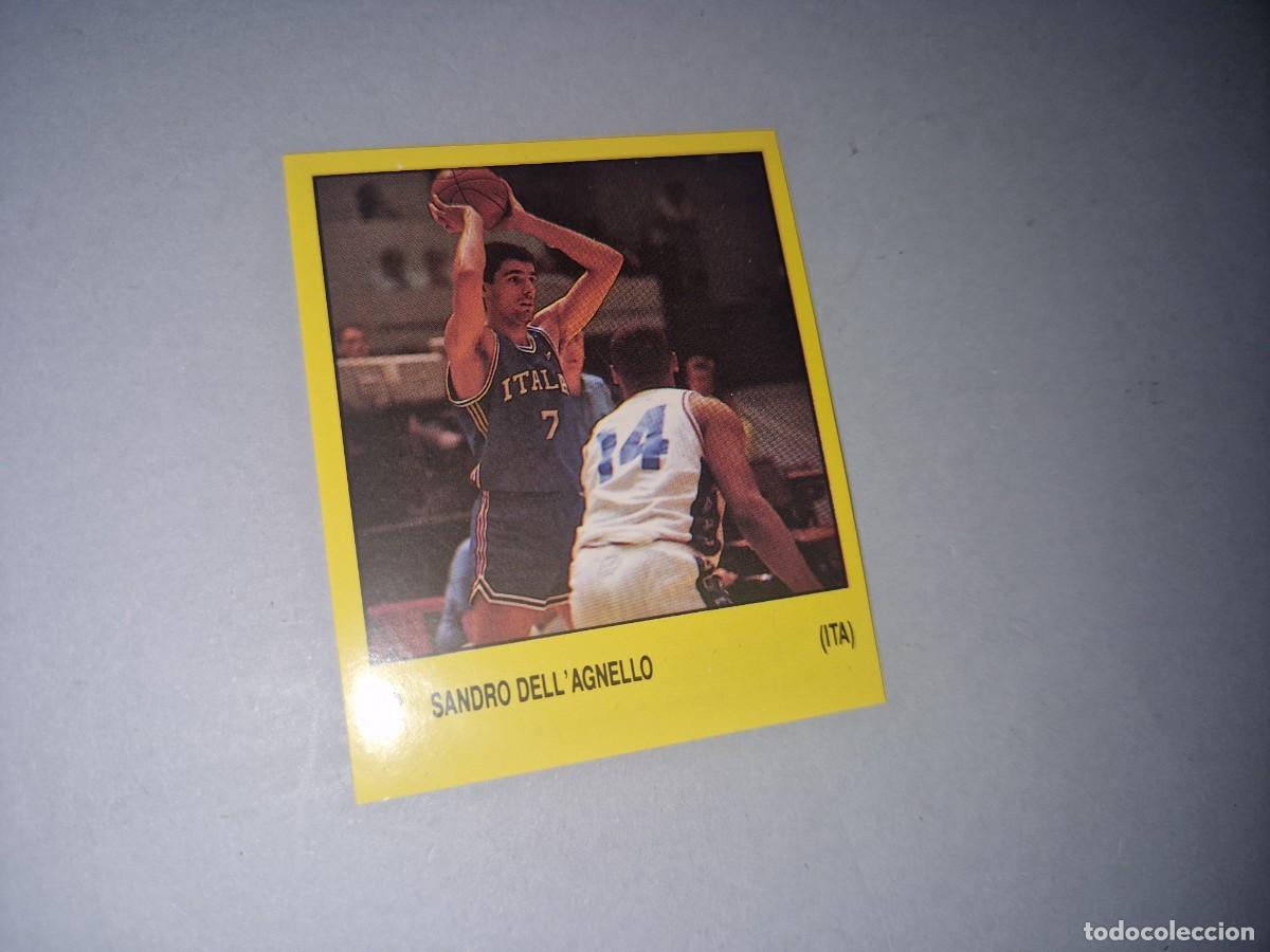 Coleccionismo Cromos antiguos: SUPERSPORT 1988 -- SANDRO DELL AGNELLO - JUVECASERTA BASKET - ITALIA , PANINI