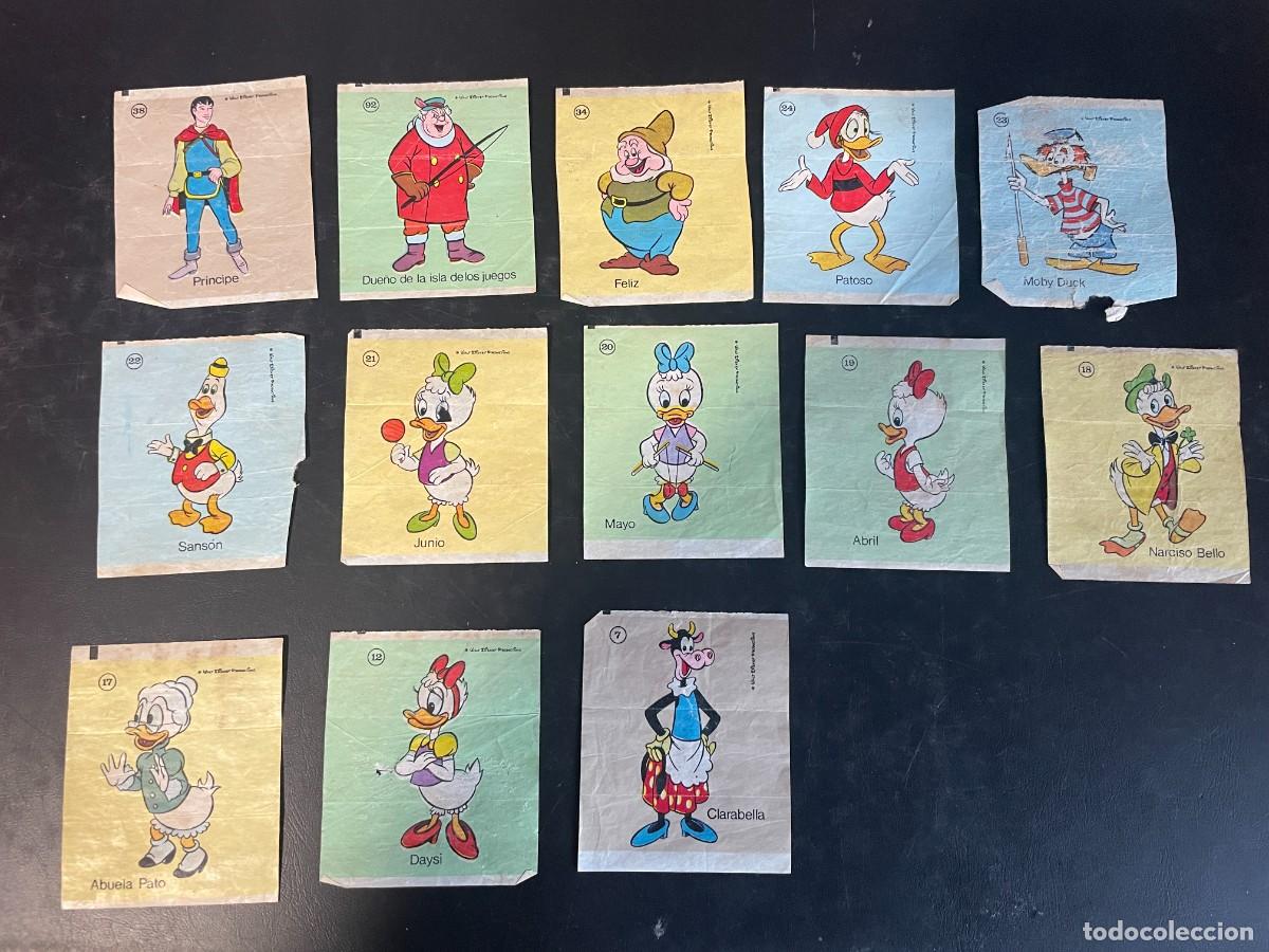 Coleccionismo Cromos antiguos: LOTE 11 CROMOS FESTIVAL WALT DISNEY