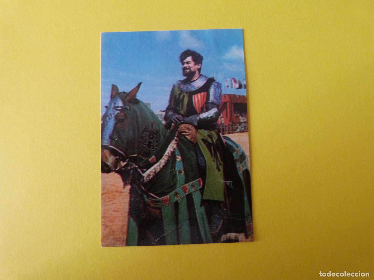 Collectable Antique Stickers: CROMO DE EL CID DESPEGADO N&ordm; 18 A&Ntilde;O 1962 ALBUM EL CID DE FHER