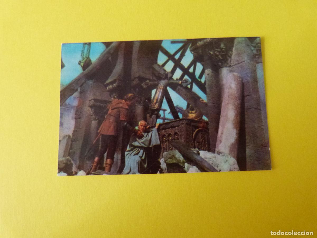 Collectable Antique Stickers: CROMO DE EL CID DESPEGADO N&ordm; 21 A&Ntilde;O 1962 ALBUM EL CID DE FHER