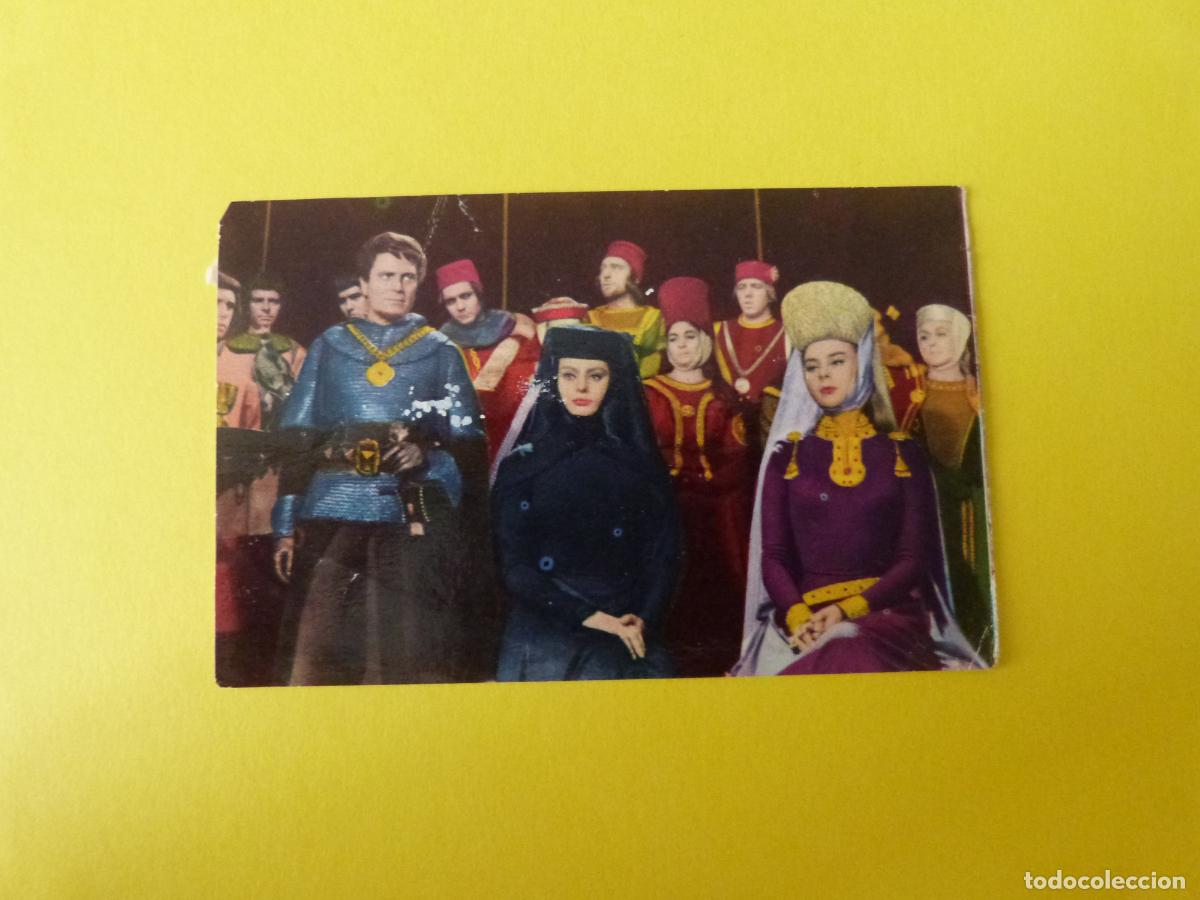 Collectable Antique Stickers: CROMO DE EL CID DESPEGADO N&ordm; 58 A&Ntilde;O 1962 ALBUM EL CID DE FHER