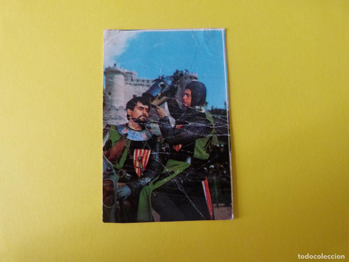 Collectable Antique Stickers: CROMO DE EL CID DESPEGADO N&ordm; 66 A&Ntilde;O 1962 ALBUM EL CID DE FHER