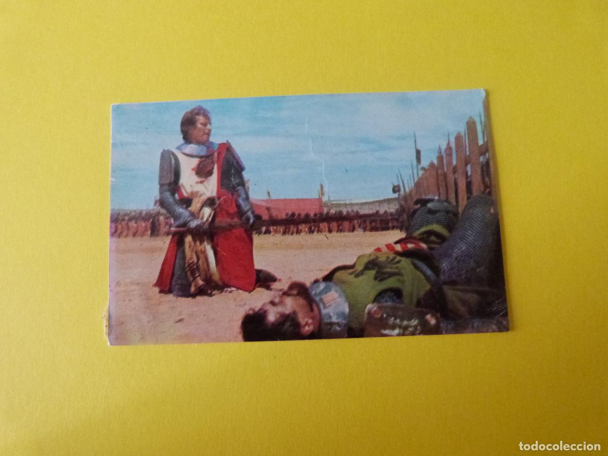 Coleccionismo Cromos antiguos: CROMO DE EL CID DESPEGADO N&ordm; 80 A&Ntilde;O 1962 ALBUM EL CID DE FHER