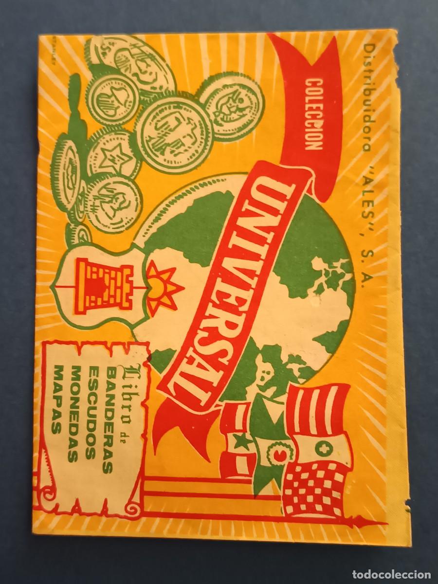 Colecionismo Cromos antigos: SOBRE DE CROMOS SIN ABRIR COLECCCION UNIVERSAL DISTRIBUIDORA ALES