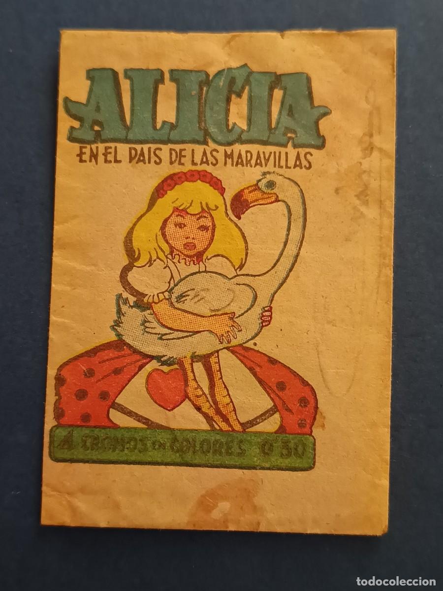 Collezionismo Figurine antiche: SOBRE DE CROMOS SIN ABRIR ALICIA EN EL PAIS DE LAS MARAVILLAS GERPLA