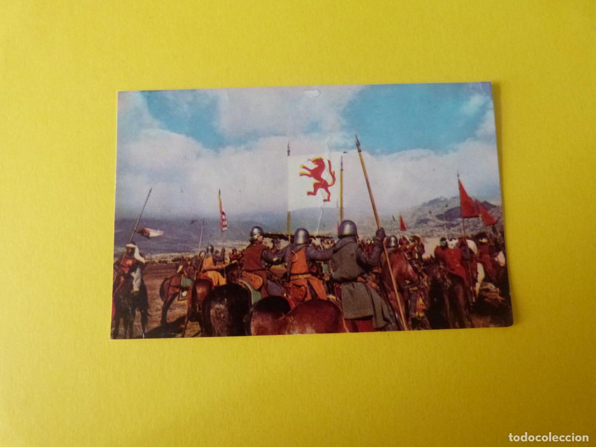 Coleccionismo Cromos antiguos: CROMO DE EL CID DESPEGADO N&ordm; 128 A&Ntilde;O 1962 ALBUM EL CID DE FHER